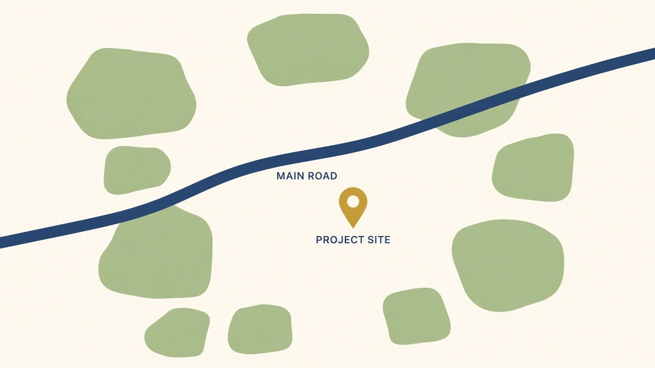 Project location diagram