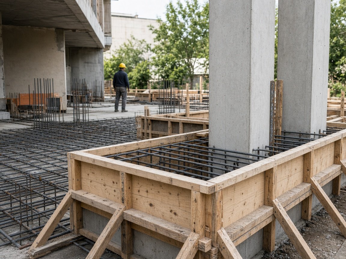 Construction on site